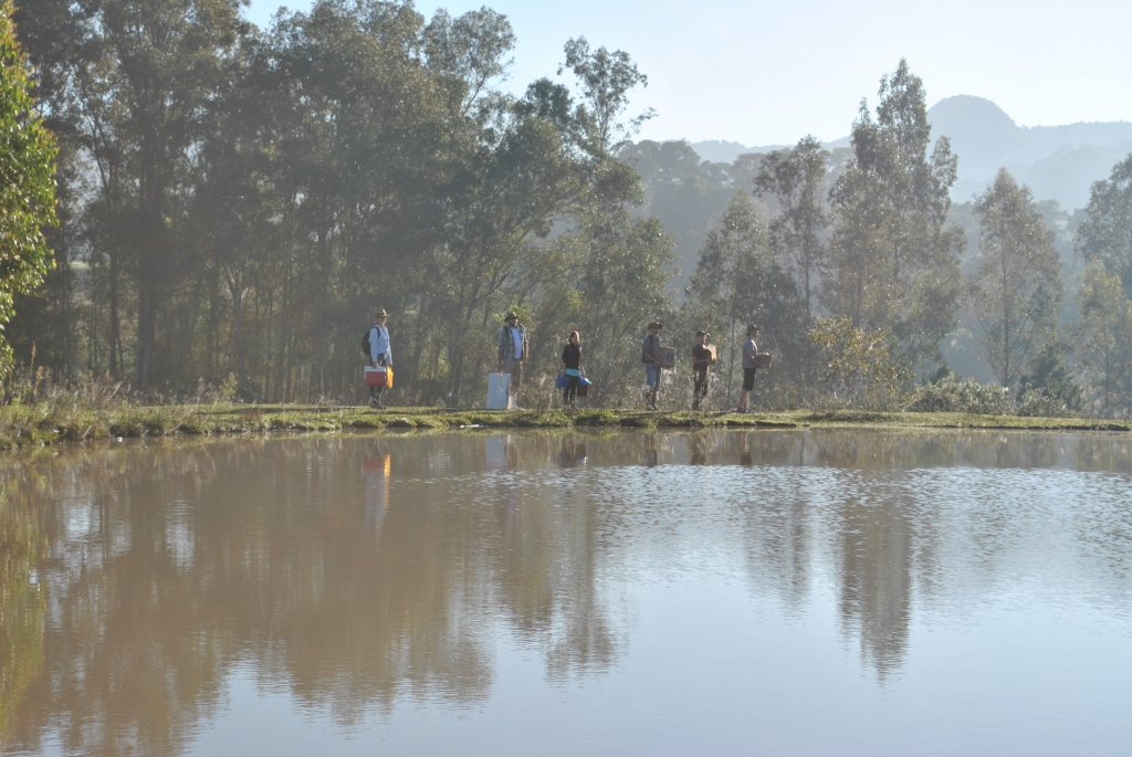 May/2015 field trip - Heading to Linha São Luiz