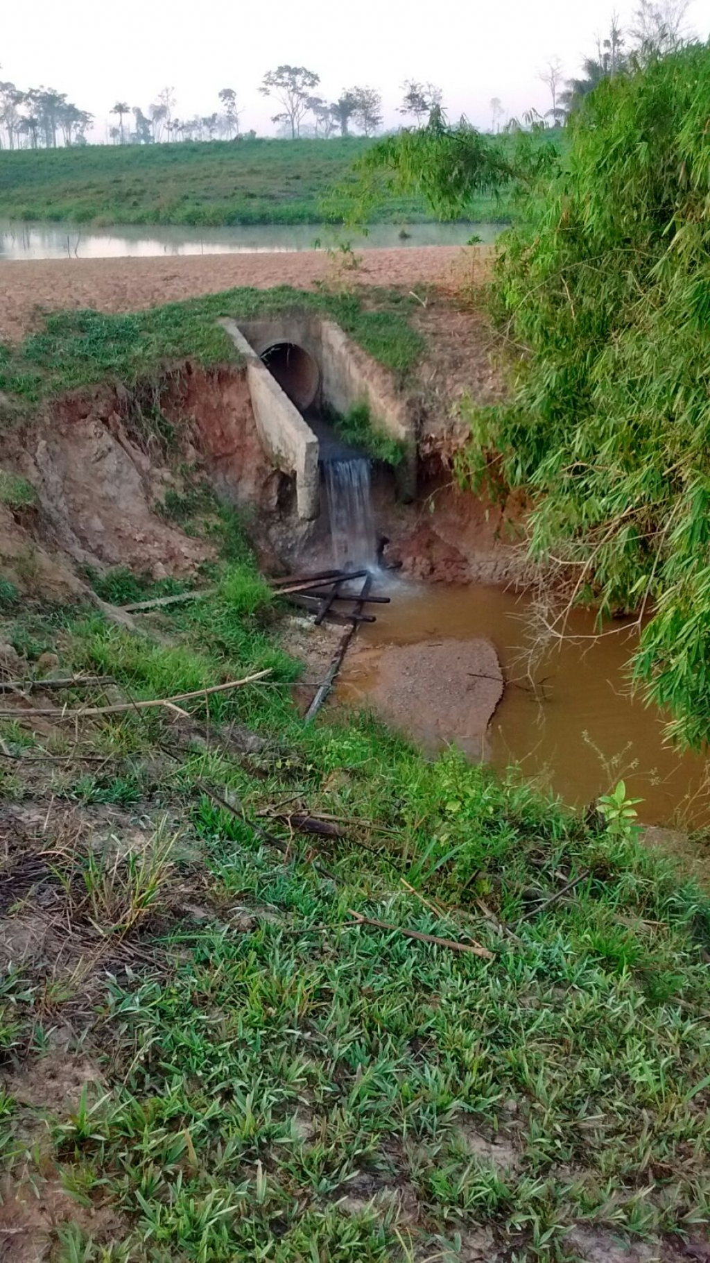 September/2015 field-trip - shower at Niterói site