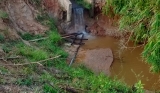 September/2015 field-trip - shower at Niterói site