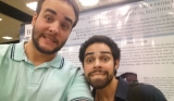 Pedro and Júlio at  SVP 2015 Meeting in Dallas