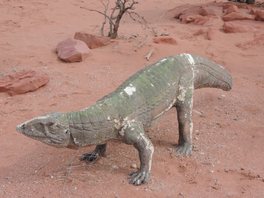 Aetosaur at Talampaya National Park