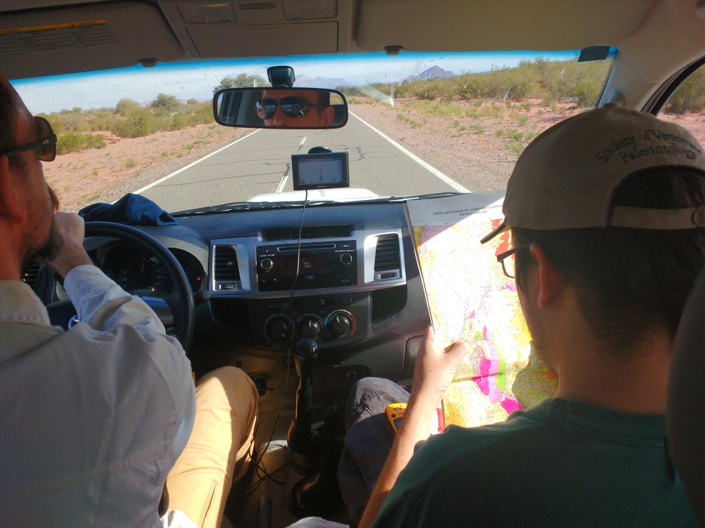 On the road