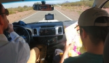 On the road