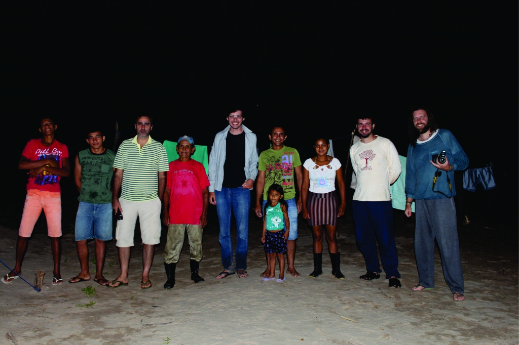 September/2016 field-trip - team with the Ashaninka people at Foz do Breu