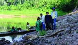 September/2016 field-trip - team with the Ashaninka people at Foz do Breu