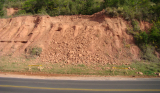 Campo Outubro/2016 - Escavadeira no Cerro Botucaraí