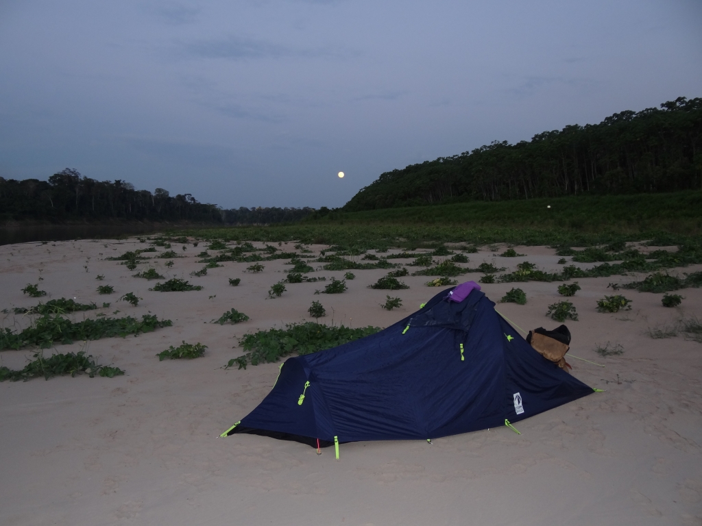 Campo Agosto/2013 - Primeiro acampamento, Rio Purus