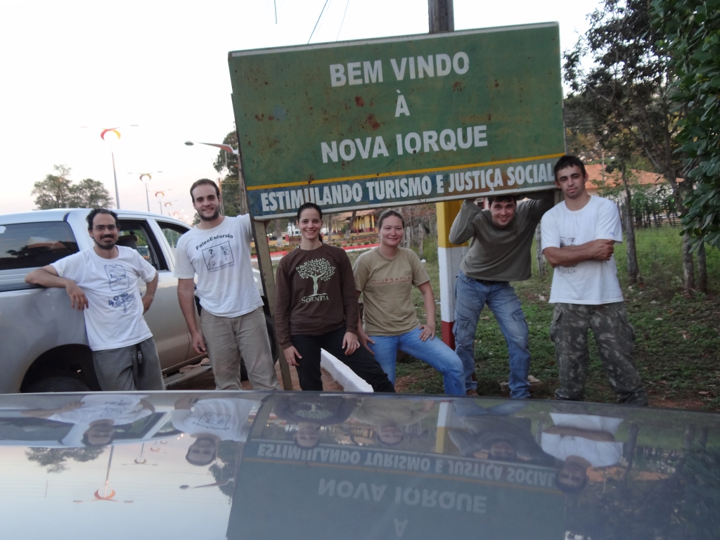 Campo Maio/2012 - Marco, Júlio, Cassiana, Annie, Marcos e Giovane em Nova Iorque