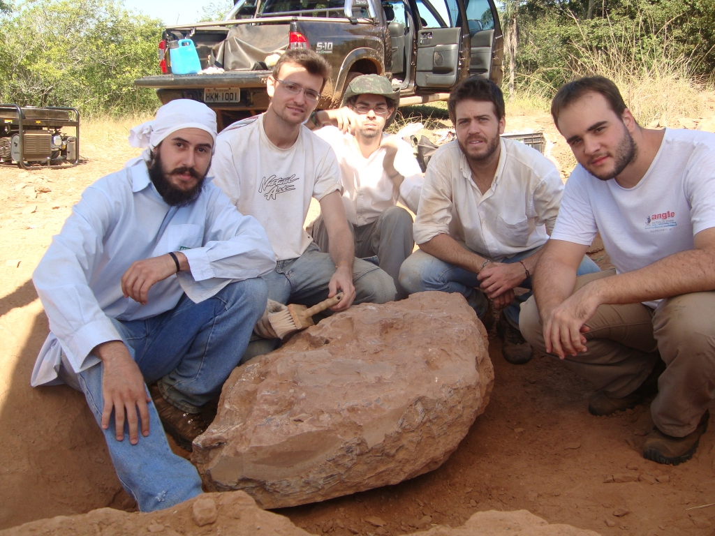 May/2011 field work - Funai, Tiago, Estevan, and Júlio, General Salgado