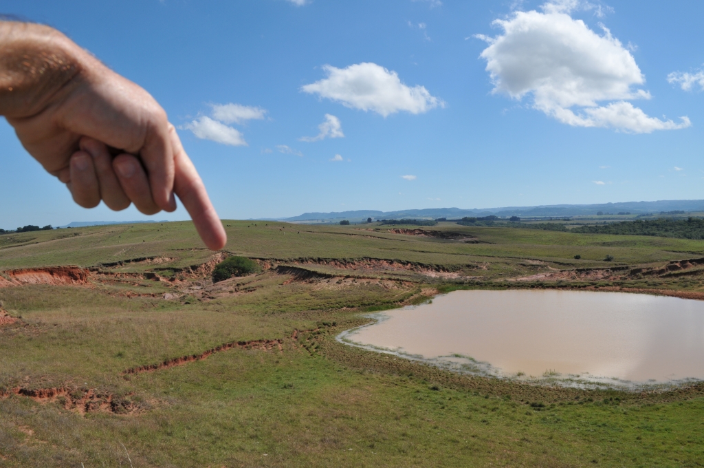 Campo Abril/2011 - Seria essa a 'Sanga da Árvore'?, São Pedro do Sul