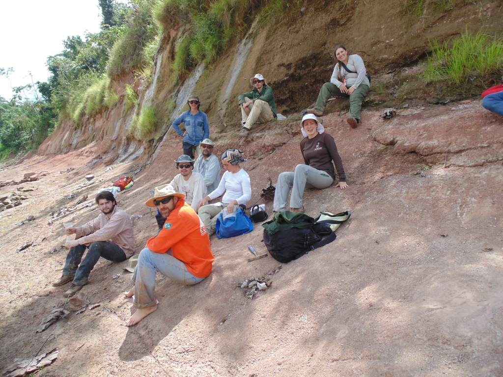 August/2014 field-trip - Field team, Juruá river