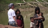 Campo Agosto/2014 - Ana e os índios, Rio Juruá