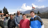 February/2014 field trip - Simone, Gabriel, Max, Sílvio and Marcos in the Picos Nevados National Park