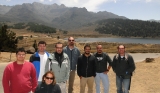 February/2014 field trip - The whole team in the Picos Nevados National Park