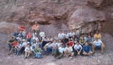 In the shadow of the giant stromatolites: 'Geology' field work at Irati Formation quarry (2007)