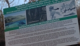 Campo Julho/2015 - Placa do <i>Batrachomimus</i> em Pastos Bons