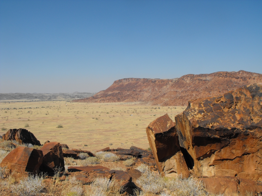 Landescape of the Twyfelfontein Formation