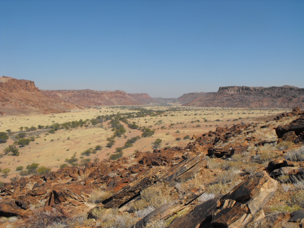 Landescape of the Twyfelfontein Formation