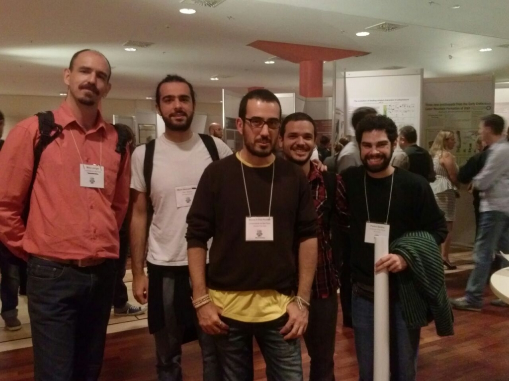 Max, Mario, Simone, Gabriel and Pedro at  SVP 2014 Meeting in Berlin