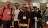 Max, Mario, Simone, Gabriel e Pedro no SVP Meeting de Berlin, 2014