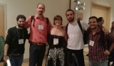 Pedro, Max, Gabi, Mário and Gabriel at  SVP 2014 Meeting in Berlin