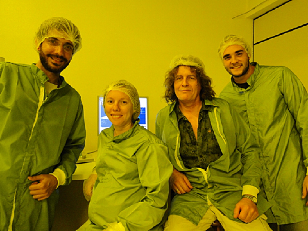 Membros do PaleoLab com Gerald Grellet-Tinner e Juliana Sayão na UFPE (2012)