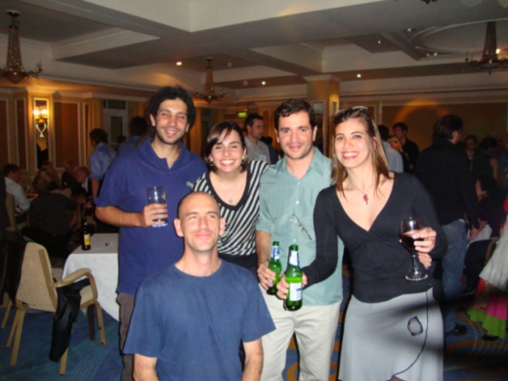 PaleoLab team in the 69th SVP, Bristol (2009)