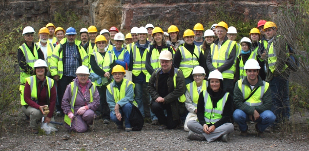 Fieldtrip to the Late Triassic Fissures, SVP Bristol (2009)