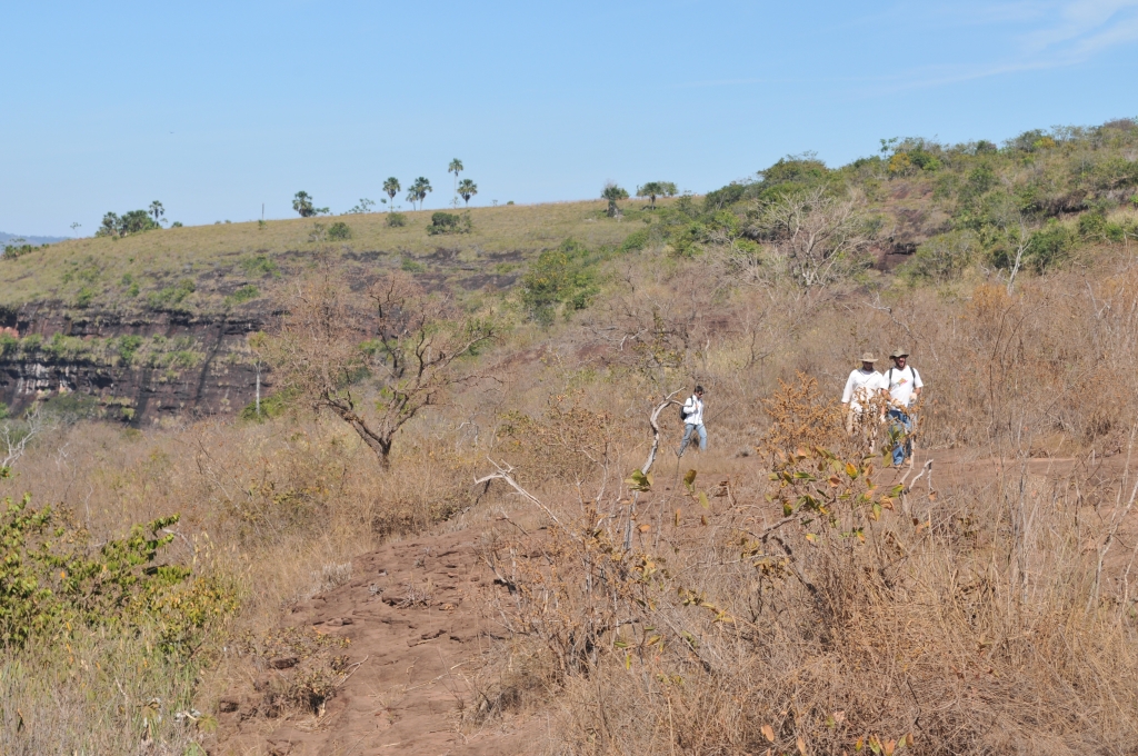 June/2011 field work - Império Quarry, Alto Garças -MT