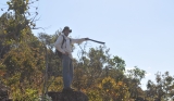 June/2011 field work - Estevan at Cambambe Hill, Chapada dos Guimarães -MT