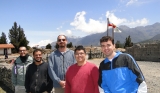 Campo Fevereirro/2014 - Simone, Gabriel, Max, Sílvio e Marcos no Parque Nacional dos Picos Nevados